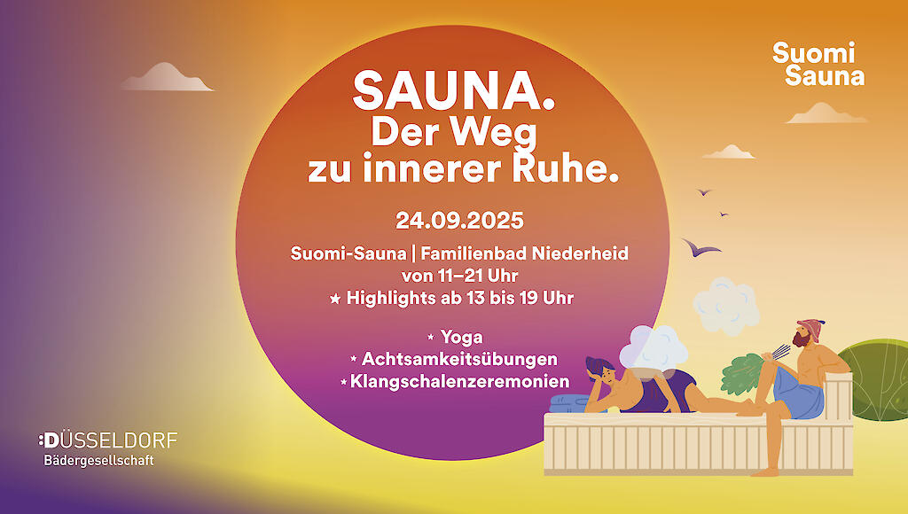 Veranstaltungsgrafik zum Tag der Sauna